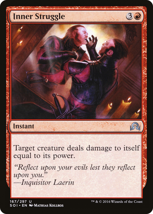 Inner Struggle (SOI-167) - Shadows over Innistrad Foil