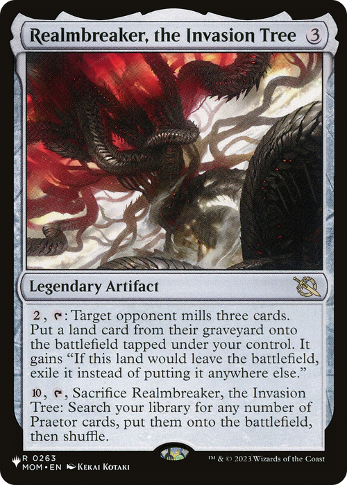 Realmbreaker, the Invasion Tree (LIST-263) - The List