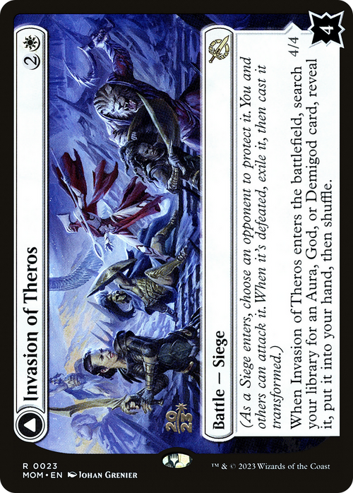Invasion of Theros (PRE-023) - March of the Machine Promos: (enchantment) Foil