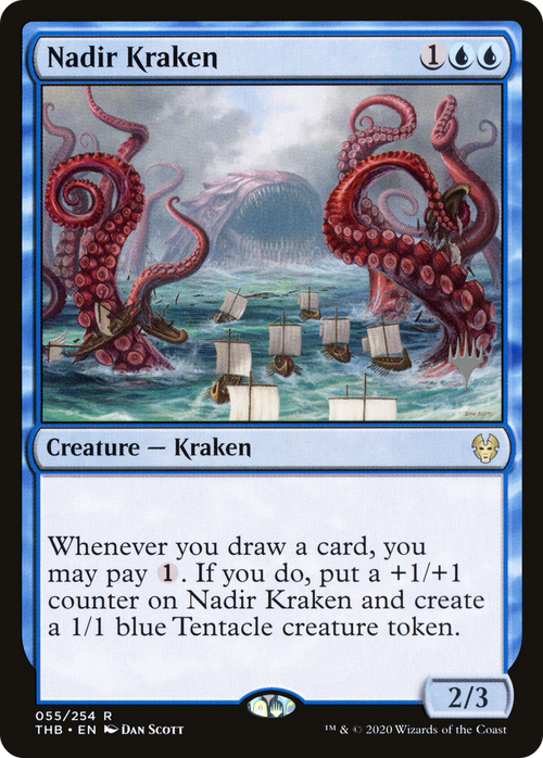 Nadir Kraken (PPTHB-55P) - Theros Beyond Death Promos