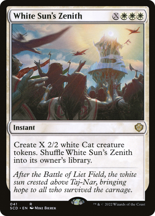 White Sun's Zenith (SCD-041) - Starter Commander Decks