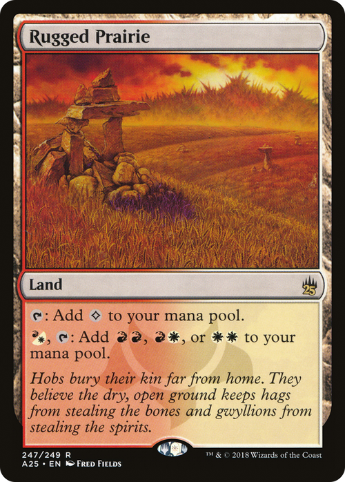 Rugged Prairie (A25-247) - Masters 25 Foil