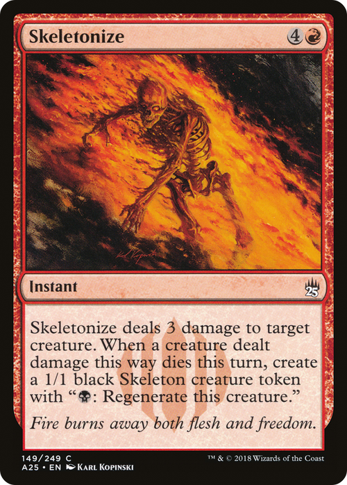 Skeletonize (A25-149) - Masters 25 Foil