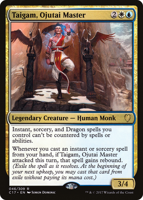 Taigam, Ojutai Master (C17-046) - Commander 2017