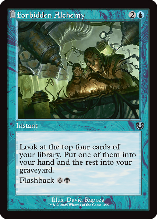 Forbidden Alchemy (Retro Frame) (INR-355) - Innistrad Remastered Foil