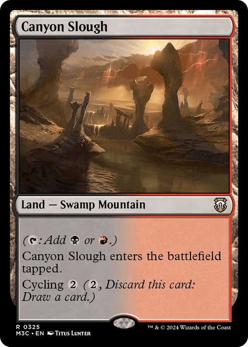 Canyon Slough (M3C-325) - Modern Horizons 3 Commander