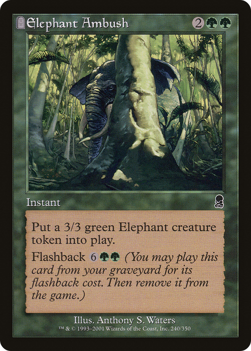 Elephant Ambush (ODY-240) - Odyssey: (tombstone)