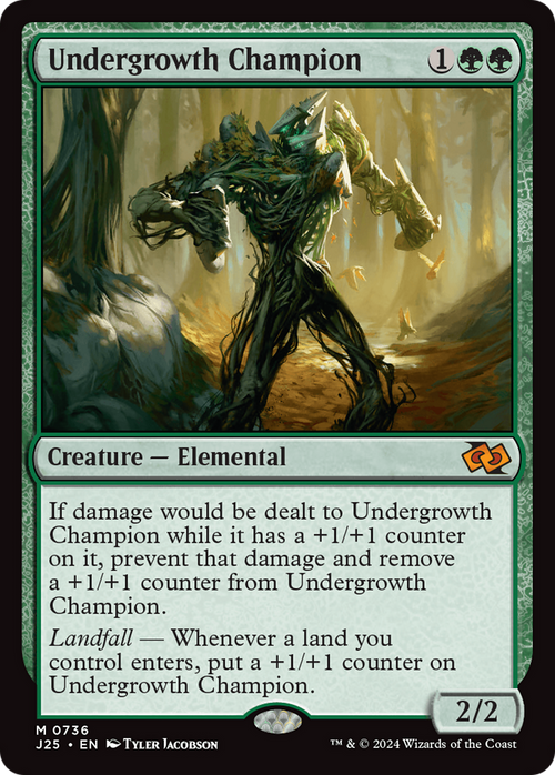 Undergrowth Champion (J25-736) - Foundations Jumpstart