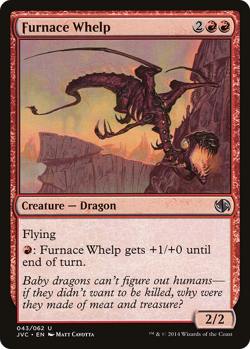 Furnace Whelp (DD3-043) - Duel Decks Anthology: Jace vs. Chandra