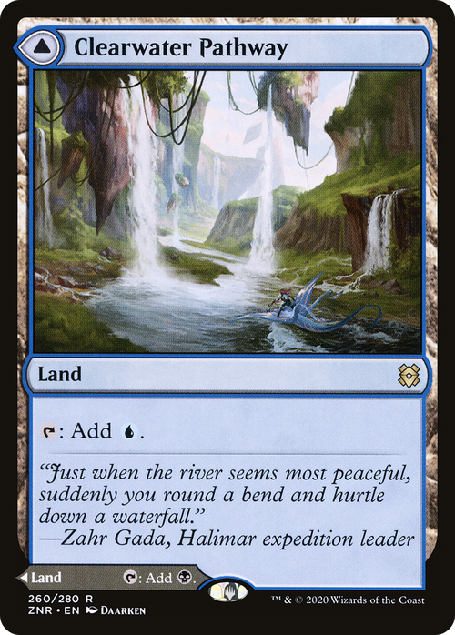 Clearwater Pathway (ZNR-260) - Zendikar Rising