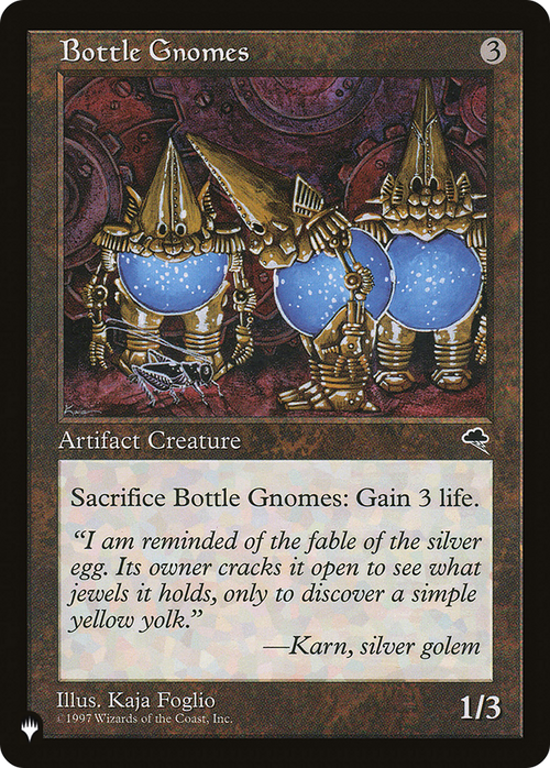 Bottle Gnomes (TMP) (LIST-TMP-278) - The List