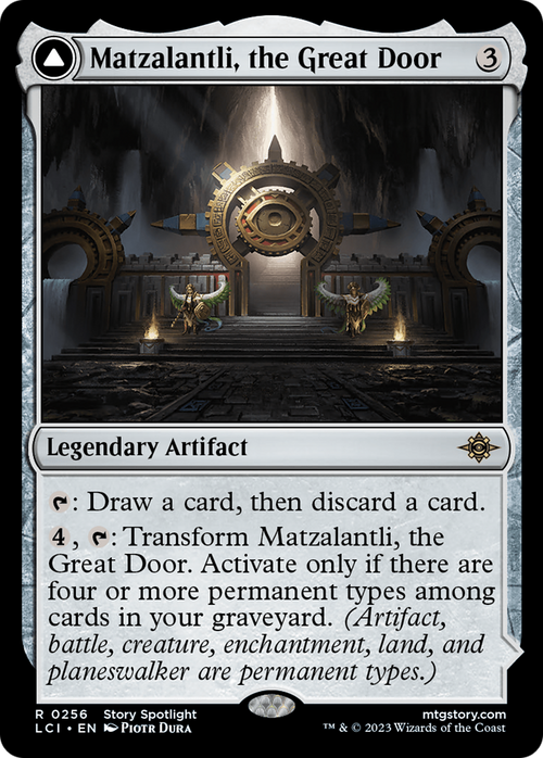 Matzalantli, the Great Door (LCI-256) - The Lost Caverns of Ixalan Foil