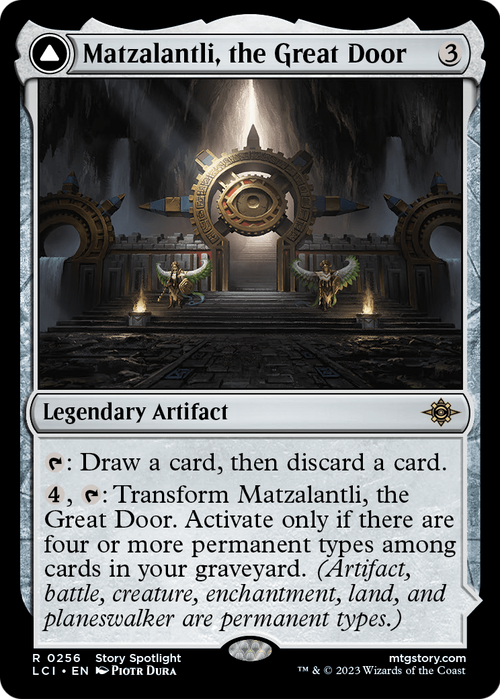 Matzalantli, the Great Door (LCI-256) - The Lost Caverns of Ixalan Foil