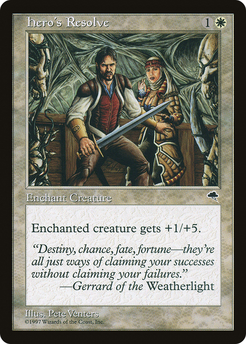 Hero's Resolve (TMP-023) - Tempest