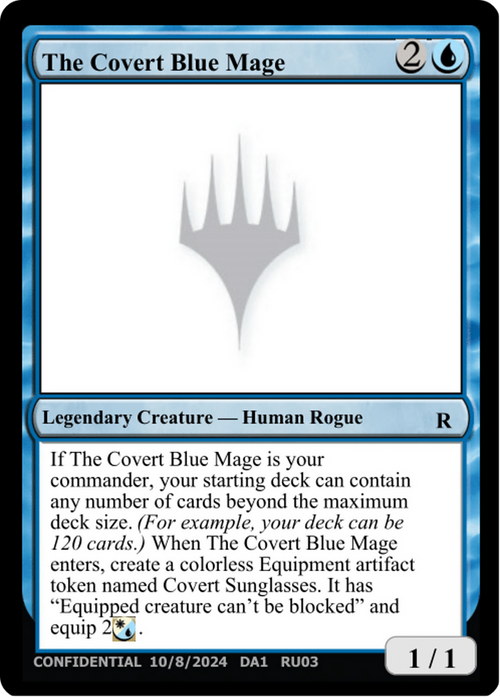 The Covert Blue Mage (UNK-RU03C) - Unknown Event