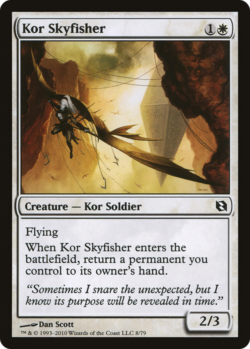Kor Skyfisher (DDF-008) - Duel Decks: Elspeth vs. Tezzeret