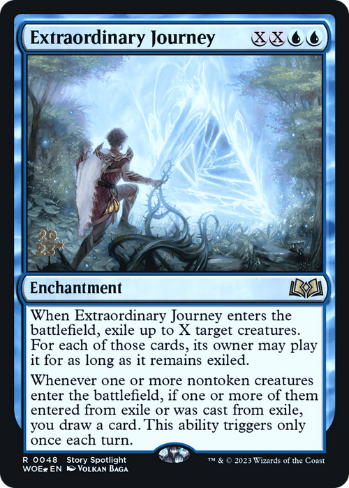 Extraordinary Journey (PRE-048) - Wilds of Eldraine Promos Foil