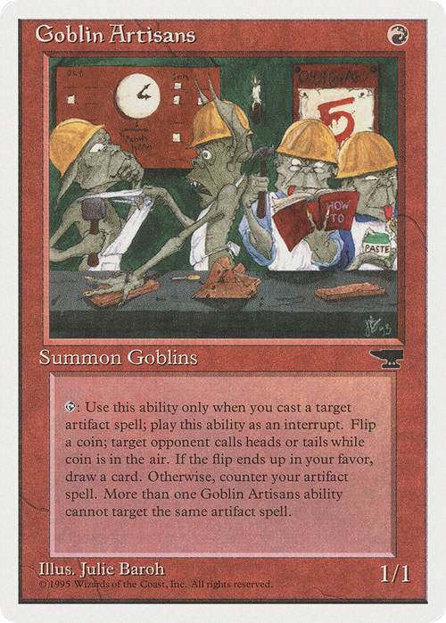 Goblin Artisans (CHR-) - Chronicles