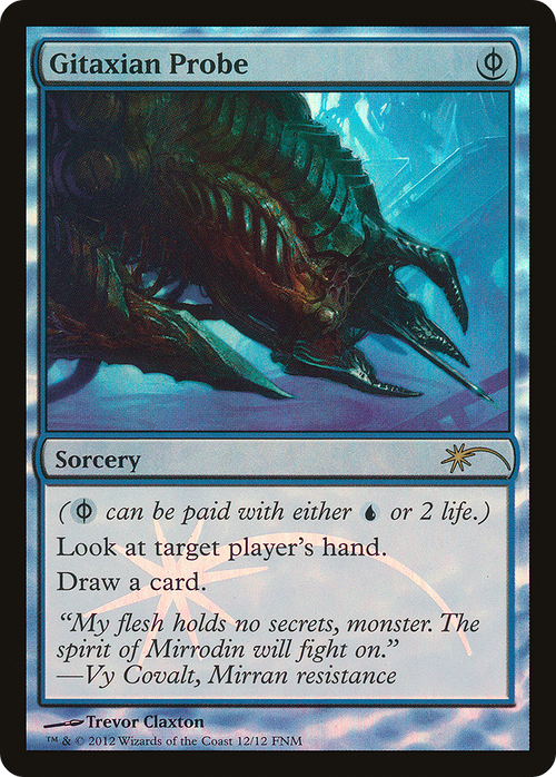 Gitaxian Probe (FNM-012) - Friday Night Magic 2012 Foil