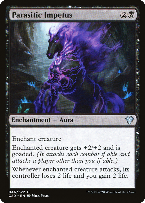 Parasitic Impetus (C20-046) - Commander 2020