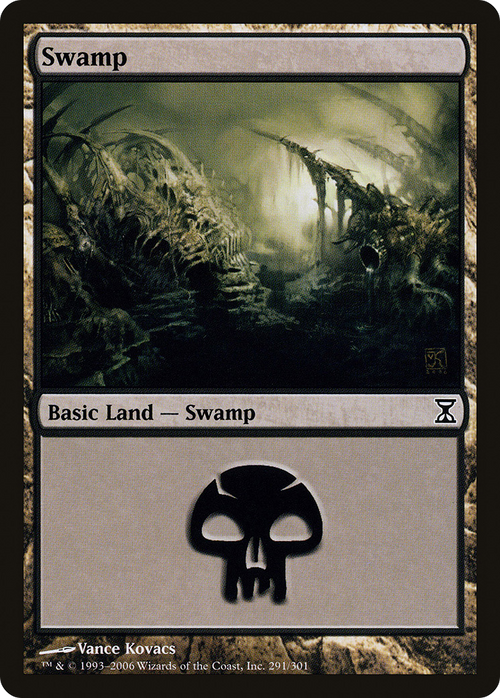 Swamp (291) (TSP-291) - Time Spiral Foil