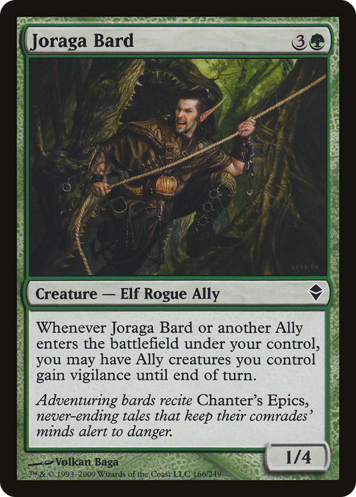 Joraga Bard (ZEN-166) - Zendikar Foil