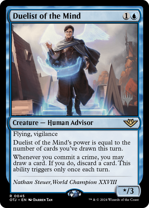 Duelist of the Mind (PPOTJ-045) - Outlaws of Thunder Junction Promos
