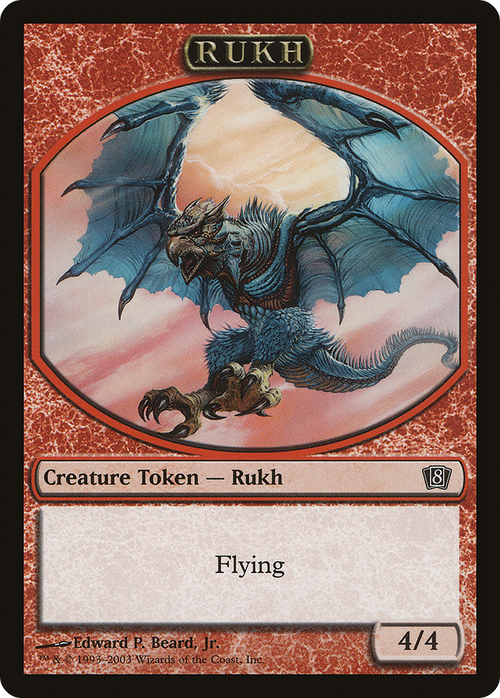 Rukh Token (8ED) (MPRP-) - Magic Player Rewards 2003