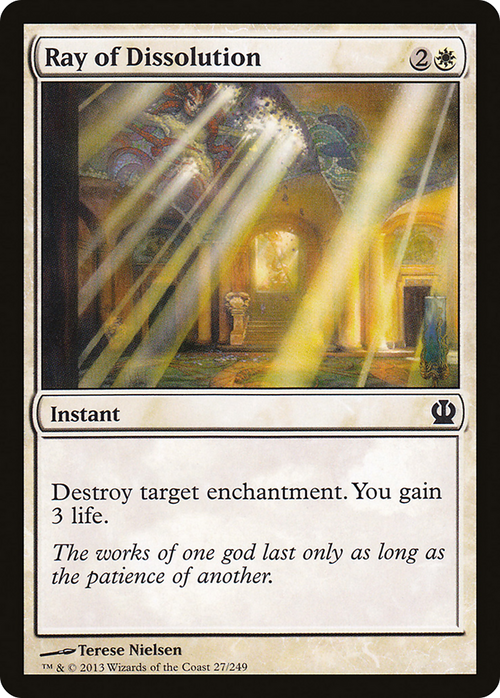 Ray of Dissolution (THS-027) - Theros