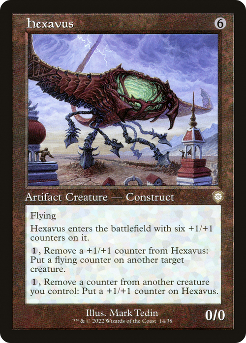 Hexavus (Retro Frame) (BRC-014) - The Brothers' War Commander