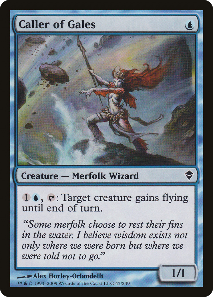 Caller of Gales (ZEN-043) - Zendikar Foil