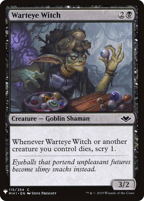 Warteye Witch (LIST-MH1-115) - The List