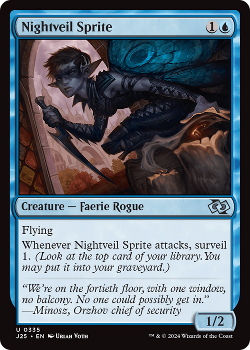 Nightveil Sprite (J25-335) - Foundations Jumpstart