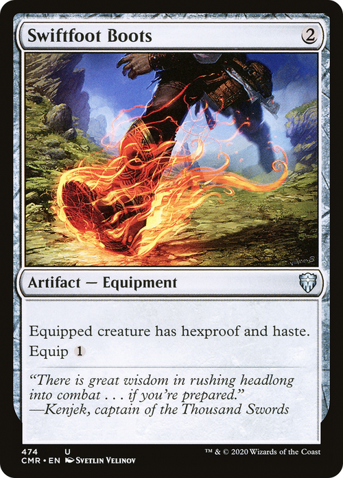 Swiftfoot Boots (CMR-474) - Commander Legends