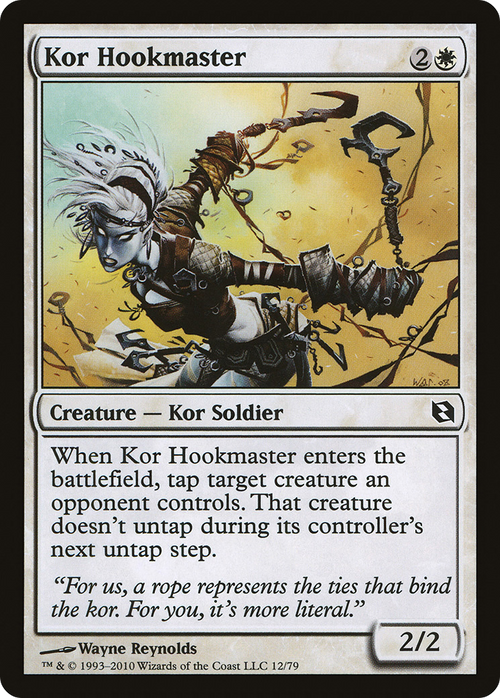 Kor Hookmaster (DDF-012) - Duel Decks: Elspeth vs. Tezzeret