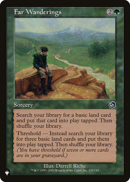 Far Wanderings (LIST-TOR-125) - The List