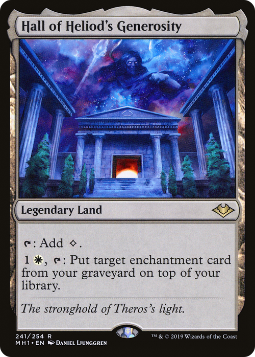Hall of Heliod's Generosity (MH1-241) - Modern Horizons Foil
