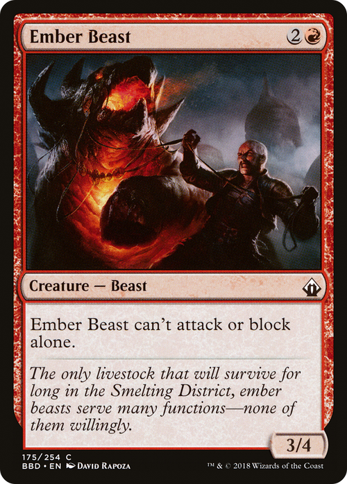 Ember Beast (BBD-175) - Battlebond