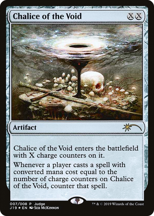 Chalice of the Void (JDG-007) - Judge Gift Cards 2019 Foil