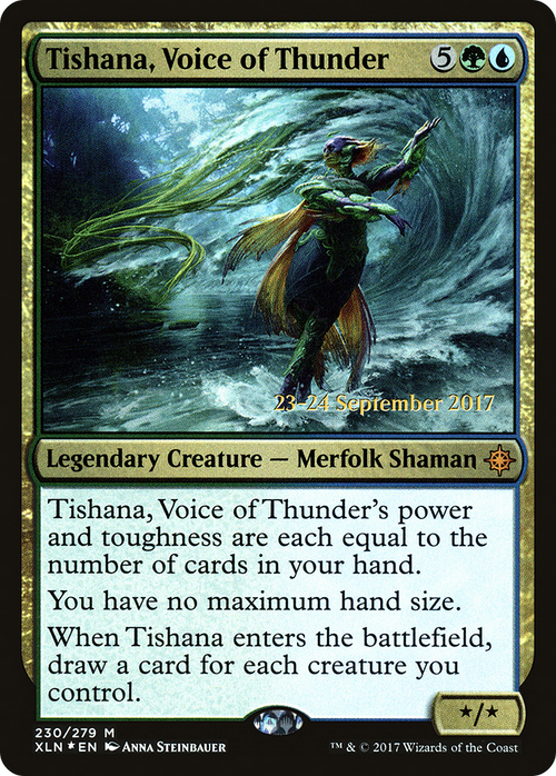 Tishana, Voice of Thunder (PRE-230S) - Ixalan Promos Foil