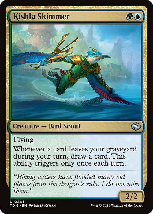 Kishla Skimmer (TDM-201) - Tarkir: Dragonstorm Foil