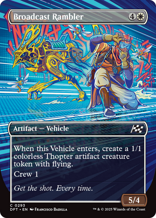 Broadcast Rambler (Borderless) (DFT-293) - Aetherdrift