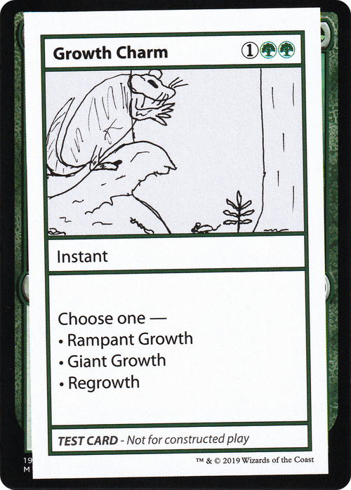 Growth Charm (No PW Symbol) (CMB1-077) - Mystery Booster Playtest Cards 2021