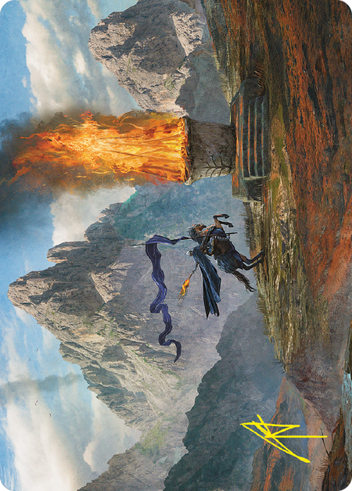 Call for Aid // Call for Aid (ALTR-060) - Tales of Middle-earth Art Series (Borderless) Foil