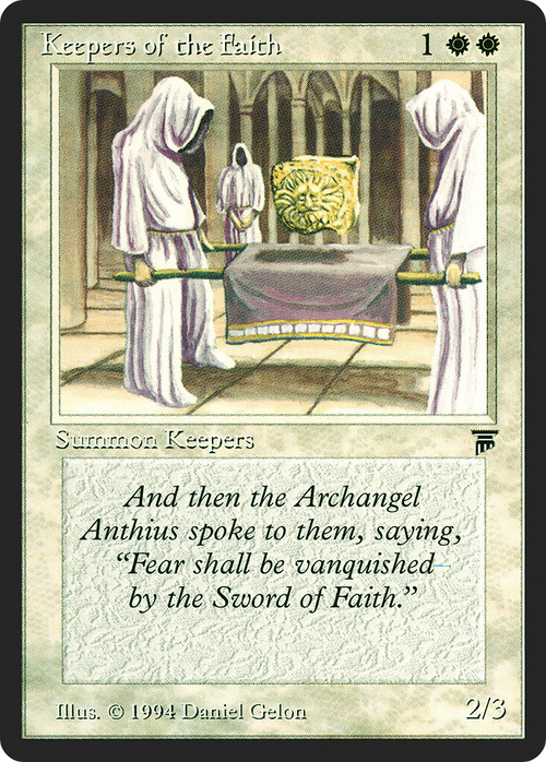 Keepers of the Faith (LEG-) - Legends