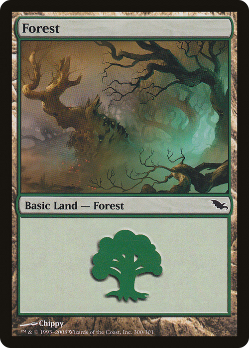 Forest (300) (SHM-300) - Shadowmoor Foil