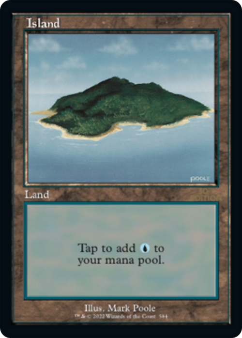 Island (584) (Retro Frame) (30A-584) - 30th Anniversary Edition
