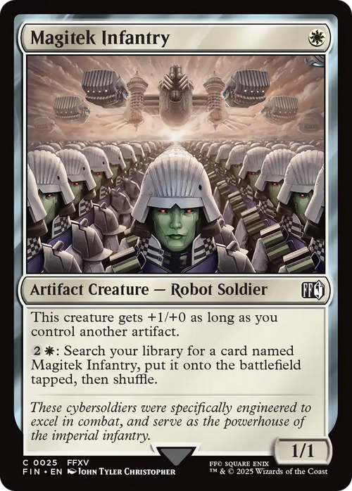 Magitek Infantry (FIN-025) - FINAL FANTASY Foil