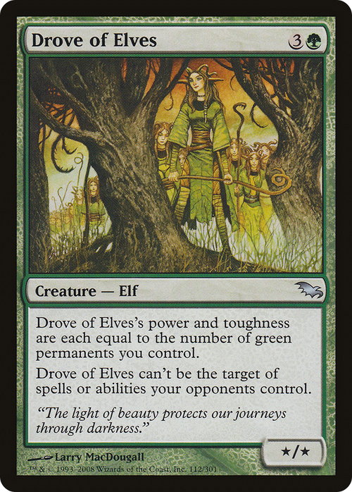 Drove of Elves (SHM-112) - Shadowmoor