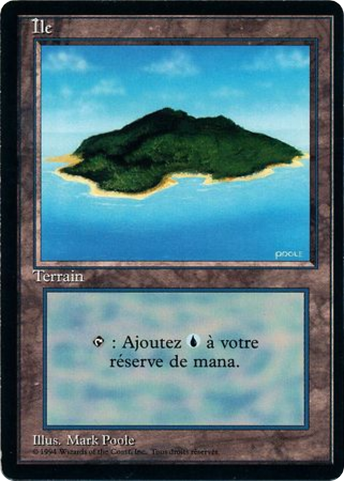 Island (B) (FBB-288) - Foreign Black Border